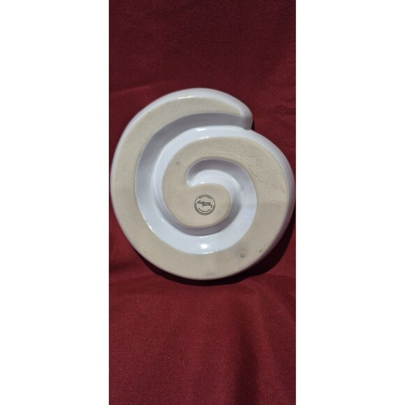 Julia Junkin Relish Escargot Olives Dish California Pantry Grape Pattern EUC - Picture 2 of 3